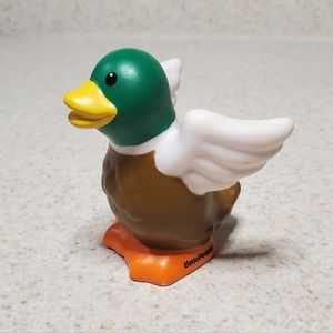 Fisher Price Little People  2014 MALLARD FARM DUCK GOOSE